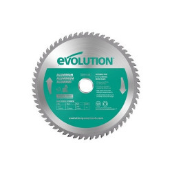 Lame en carbure de tungstène pour l'aluminium D.210 mm - Evolution