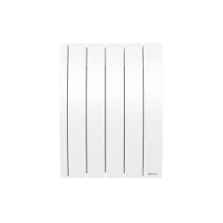 Radiateur électrique connecté IPALA horizontal 500W blanc - inertie fluide de marque SAUTER, référence: B7809000