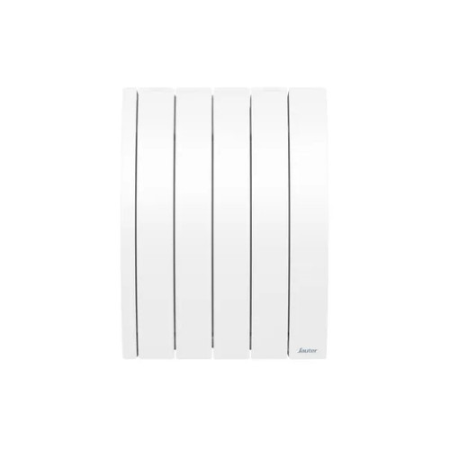 Radiateur électrique connecté IPALA horizontal 500W blanc - inertie fluide - SAUTER