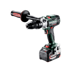 Perceuse à percussion 18 V SB 18 LTX-3 BL I Metal 2 x 5,2 Ah Li-Power, ASC 55, coffret de marque Metabo, référence: B7823600