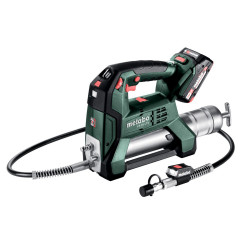 Pompe à graisse 18 V FP 18 LTX 2 x 2,0 Ah Li-Power, SC 30, coffret de marque Metabo, référence: B7825500