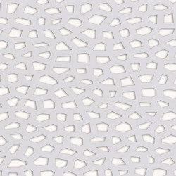 Panneau design décoratif en PP MOSAÏC 1 x 2 m - Blanc de marque NORTENE , référence: J7997900