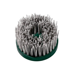 Brosse circulaire en plastique 130 mm M 14, P 46, SiC de marque Metabo, référence: B7636800