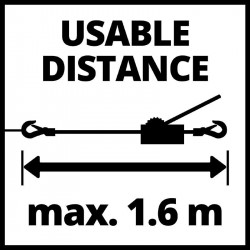 Tire-câble manuel TC-LW 2000 kg RECONDITIONNE - EINHELL 