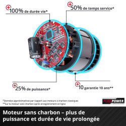 Souffleur sans fil GE-LB 36/210 Li E-Solo sans batterie ni chargeur RECONDITIONNE - EINHELL 