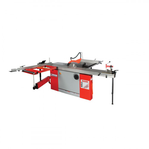 Scie à format - 3800W - 400V - avec chariot de 2600 mm - Holzmann