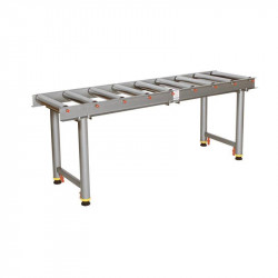 Convoyeur fixe - 9 rouleaux - 500 kg - Holzmann