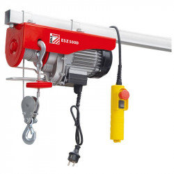 Palan électrique - 900 W - 230 V - charge max 500 kg de marque Holzmann, référence: B8312600