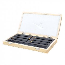 Coffret PRO 7 outils de tournage métal TCT 16 mm de marque Holzmann, référence: B8314400