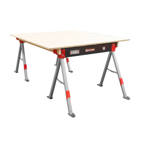 Tréteau pliable et portable - 1 015 x 675 x 730 mm - Holzmann