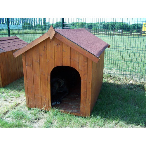 Niche à chien - NC0914.01 – 1,17 m² – Idéale pour les gros chiens - HABRITA