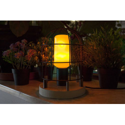 Ampoule Déco LED E27 5W Effet Flamme - 200Lm - 1 800K - 3 effets - FOXLIGHT