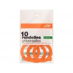 Sachet de 10 rondelles à bocaux 8,5 cm - LE PARFAIT