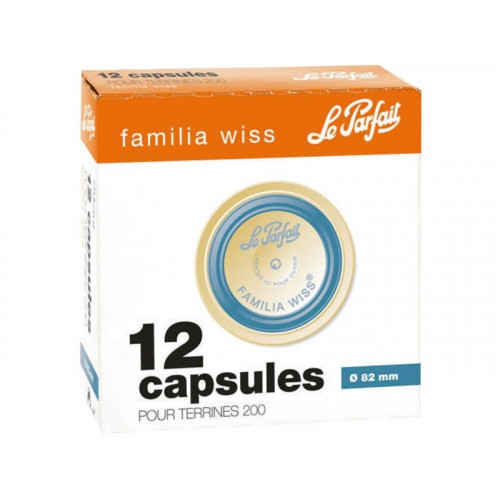 Sachet de 12 capsules de bouteille, FAMILIA WISS - LE PARFAIT