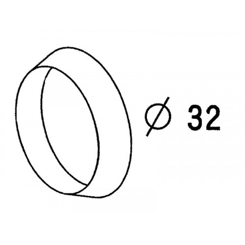 Joint conique pour tube, diam. 32 mm - GIRPI