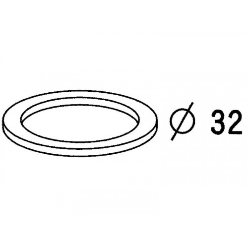 Joint plat, diam. 32 mm - GIRPI