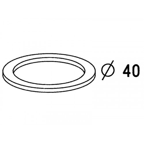 Joint plat, diam. 40 mm - GIRPI