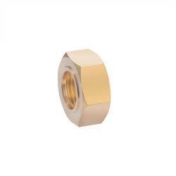 1 ecrou collet battu 6 pans 3/4 - 16 de marque QUICK PLOMBERIE, référence: B8402000