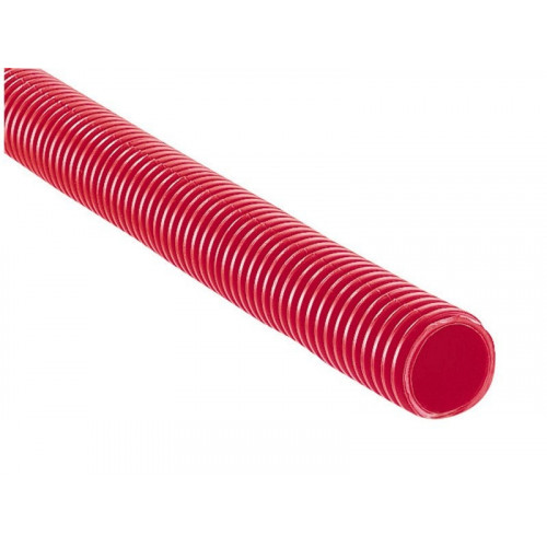 Gaine pour réseaux enterrés, JANOFLEX, diam.40 mm x L.25 M  rouge - JANOFLEX