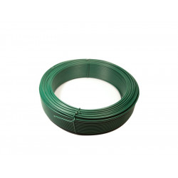 Fil de tension plastifié vert, 2.75 mm x 50 m de marque Sans marque, référence: B8429300