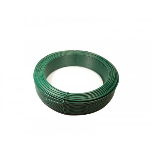 Fil de tension plastifié vert, 2.75 mm x 50 m - Sans marque