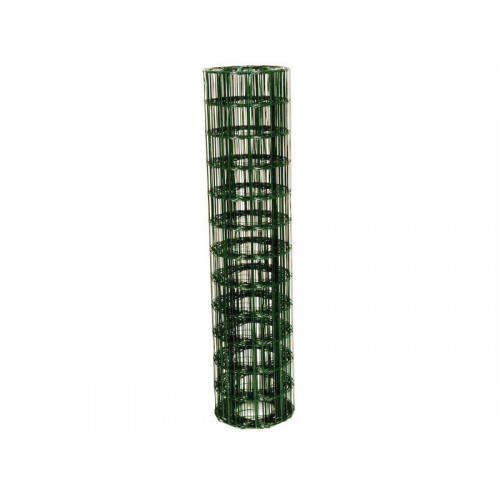 Grillage rouleau soudé vert, H.1 x l.20 m, maille 100X100 - Sans marque