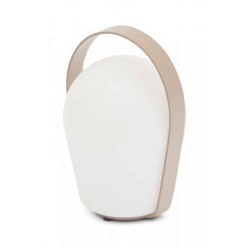 Lampe de table Bob loop - 11,7 x 10 x 16 cm - sand - PROLOISIRS