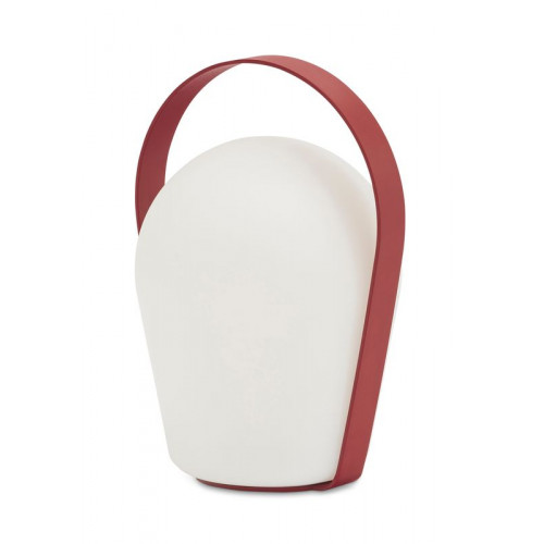 Lampe de table large Bob Loop - 20 x 18 x 29 cm - rouge - PROLOISIRS