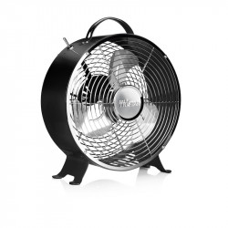 Ventilateur rétro en métal Diamètre 25 cm - 2 positions réglables de marque Tristar, référence: B8440000