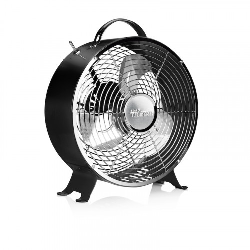 Ventilateur rétro en métal Diamètre 25 cm - 2 positions réglables - Tristar