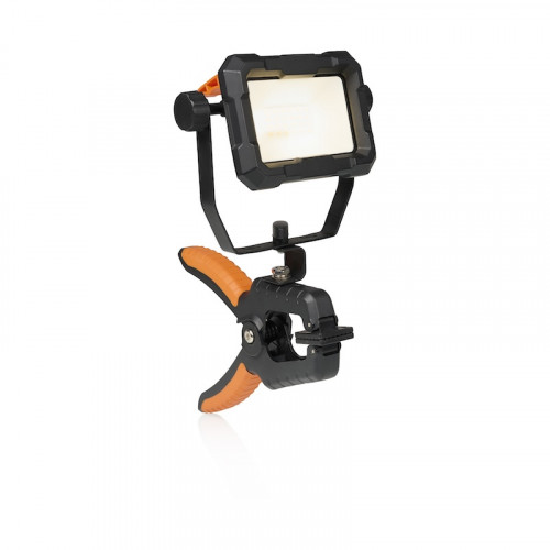 Projecteur de travail à LED 20W - 2100 lumens avec pince - SMARTWARES