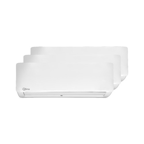 Unité extérieure pour multisplit - climatiseur multi air prêt à poser  - blanc - Modèle SCM52 MULTI - QLIMA