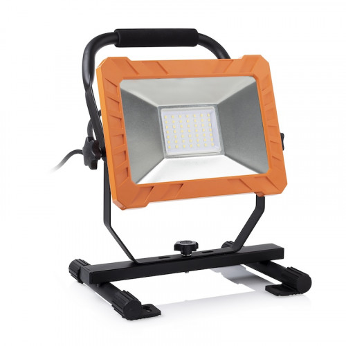 Projecteur de chantier LED Éclairage extérieur blanc naturel 50 W 4000lm - SMARTWARES