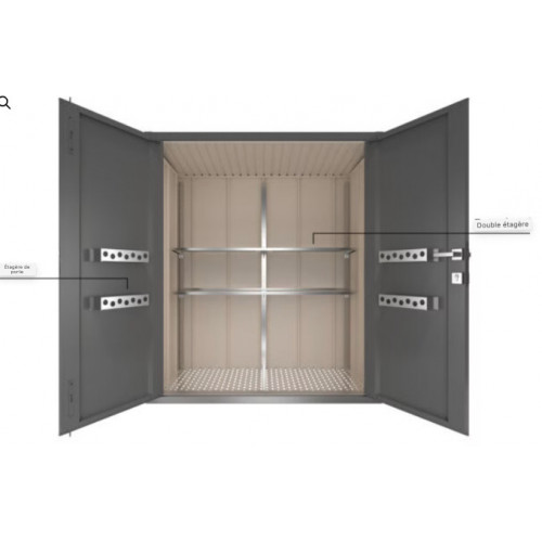 Ensemble d'aménagement intérieur pour armoire à outils Guardi - taille L - Acier - Guardi