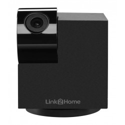 Caméra intérieure motorisée connectée wifi, filaire de marque Link2home, référence: B8456300