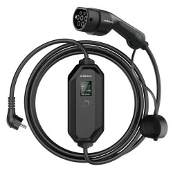 Chargeur de voiture 16A/Type2 3,7KW,  7m de marque Link2home, référence: B8457300