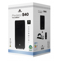 Climatiseur mobile S40WIFI - 3500W et 12000BTU - Noir - Predator