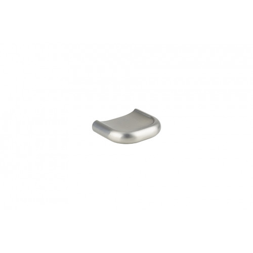 Bouton Tonk nickel poli - 39mm x 32mm - Centrale Brico