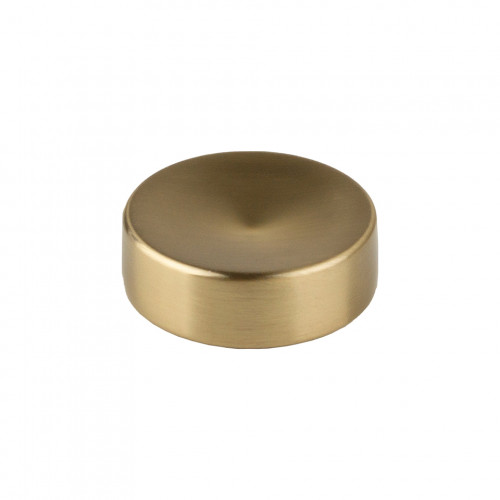 Bouton Blink or foncé coupe + vis - diamètre 26mm - Centrale Brico