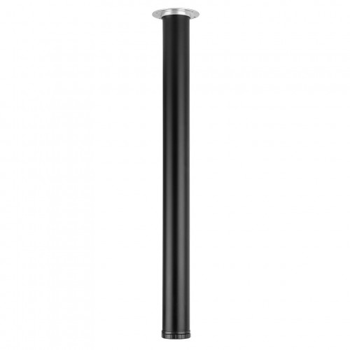 Pied de table Legs TS001, 710R/60mm, noir mat - Centrale Brico