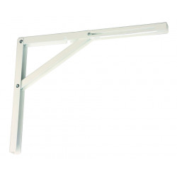 Support pliable 400mm blanc - Centrale Brico