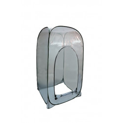 Facil-Serre - mini serre haute - L.100xP.100CMxH.185 cm - Housse en PVC de marque Jany, référence: J8500300