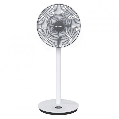 Ventilateur sur pied et table AIR STAND9 WiFi - 27W - 26 vitesses - Blanc - Britec