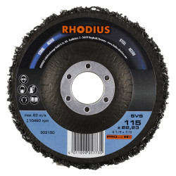 Disque de nettoyage non tissé - PROLINE - SVS - 115 X 22,23mm - Rhodius