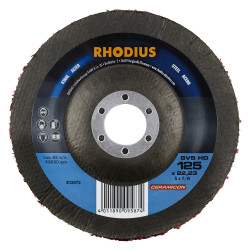 Disque de nettoyage non tissé - TOPLINE - SVS - 125 X 22,23mm - Rhodius