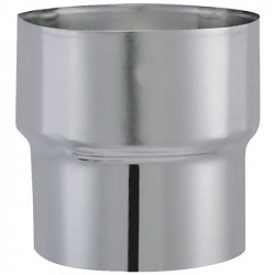 Réduction pour la jonction de deux conduits femelle/mâle - en inox - Diamètre de 139/125 mm de marque Joncoux, référence: B8527900