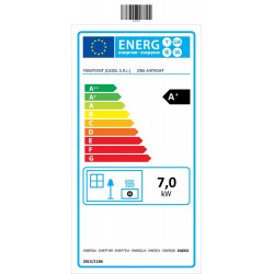 Poêle à granulés étanche One 7  Blanc - 7  kW - FreePoint