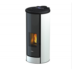 Poêle à granulés étanche Breeze 9 Blanc - 9 kW de marque FreePoint, référence: B8543400