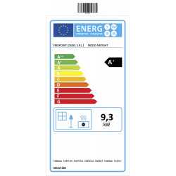 Poêle à granulés étanche Modo 9 Noir - 9 kW - FreePoint