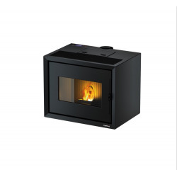 Poêle à granulés étanche Modo 9 Bi-Flux  9 Noir - 9 kW de marque FreePoint, référence: B8543800